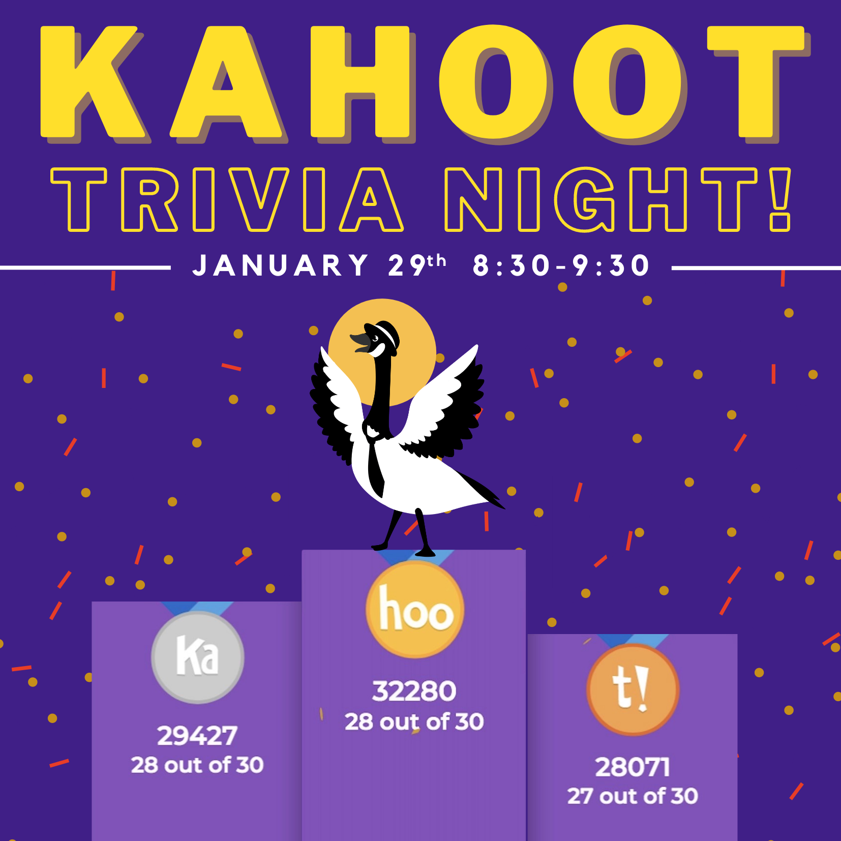 Kahoot trivia night